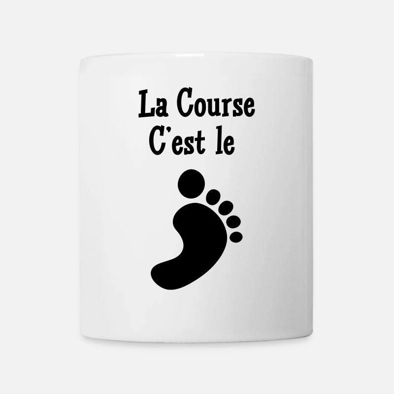 Course à Pied / Running / Jogging / Coureur - Mug blanc - blanc