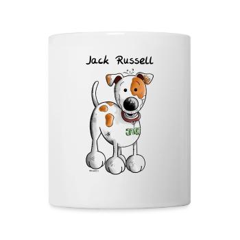 Der Jack Russell - Tasse - Weiß - Vorne