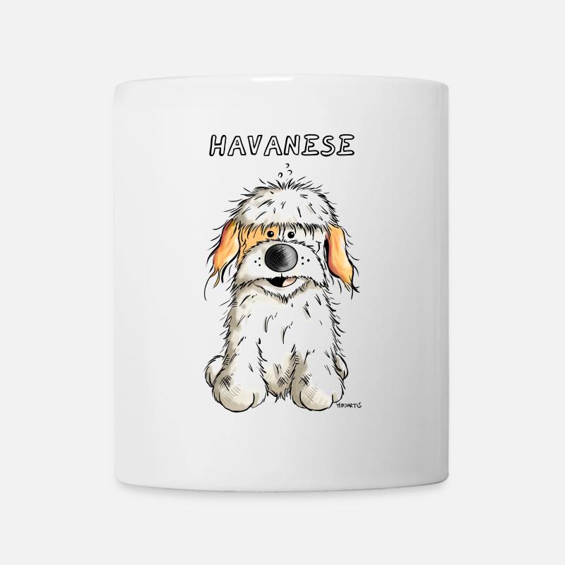 Bichon havanais - Mug blanc - blanc