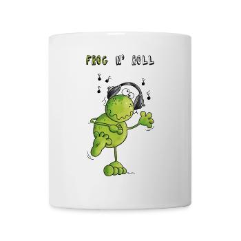 Frog n' Roll - Rock n Roll - Dance - Music - Gift - Mug - white - Front