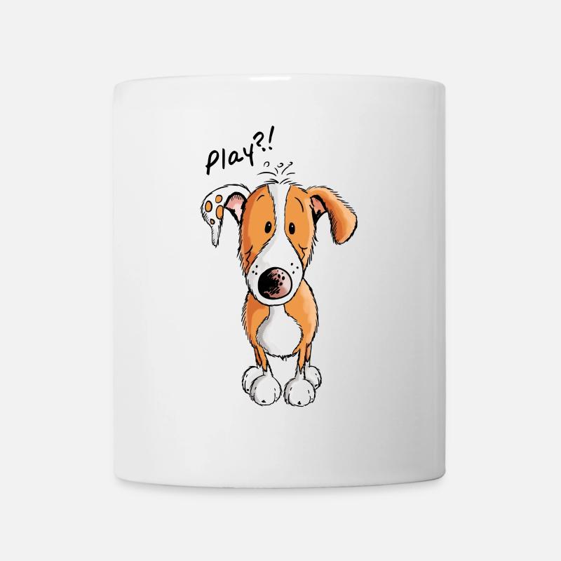 Mignon Podenco - Chien - Chiens - Mug blanc - blanc