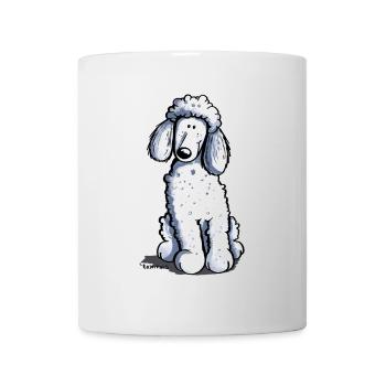 Kleiner Pudel - Tasse - Weiß - Vorne