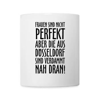 Die Frauen aus Düsseldorf - Tasse - Weiß - Vorne