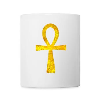 Symbols: Anch glowing (ancient Egypt) - Mug - white - Front