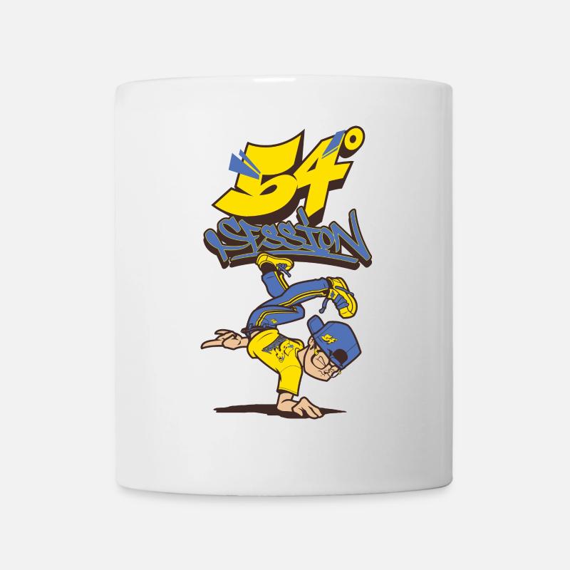 Breakdance B-Boy Streetdance Design Hip Hop Danse - Mug blanc - blanc