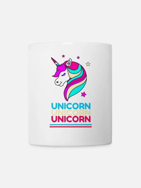 Unicorn Unicorn Unicorn - Tasse - Weiß