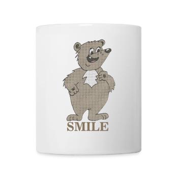 Bär SMILE - Tasse - Weiß - Vorne
