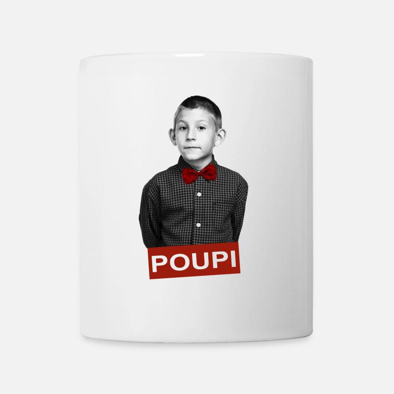 Poupi Malcom Dewey - Mug blanc - blanc