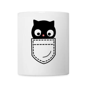 Katze Katzen - Tasse - Weiß - Vorne