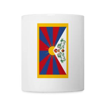 Cas de téléphone de drapeau de Tibet - Mug blanc - blanc - Devant