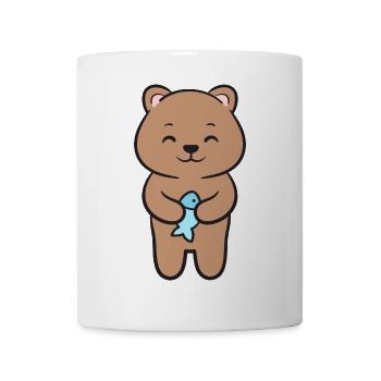 Ours Ours brun - Mug blanc - blanc - Devant