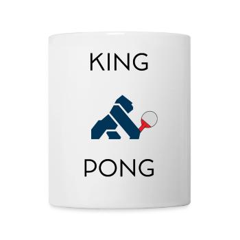 König Pong - Tasse - Weiß - Vorne