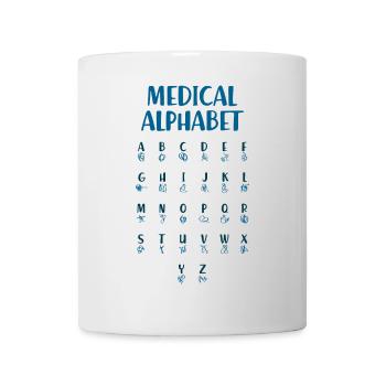 Medical Alphabet - Mug - white - Front