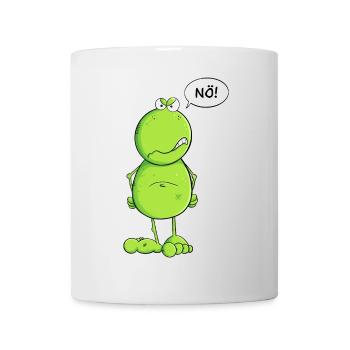 Lustiger Nö Frosch I Nein Statement - Tasse - Weiß - Vorne
