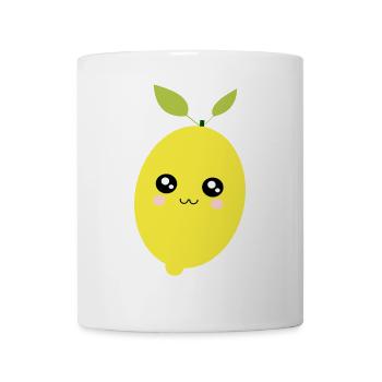 Kawaii Lemon Kawaii Fruits Kawaii Fruit - Mug - white - Front