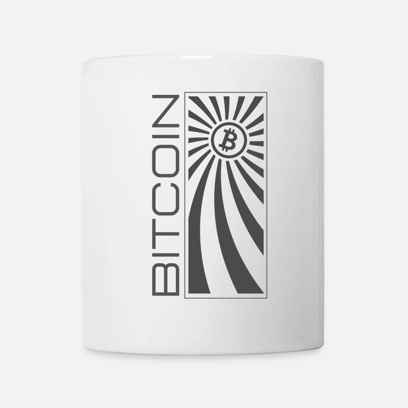 Bitcoin BTC Logo - Mug - white