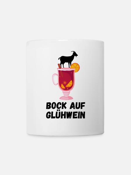 Bock auf Glühwein - Tasse - Weiß