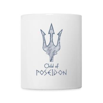 Child of Poseidon – Percy Jackson inspired design - Mug - white - Front
