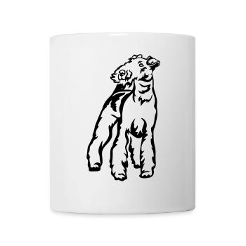 Fox terrier - Mug - white - Front