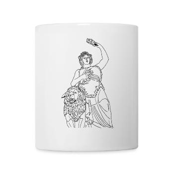 Bavaria Munich Bavaria Silhouette - Mug - white - Front