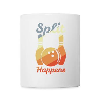 Split Happens - Tasse - Weiß - Vorne