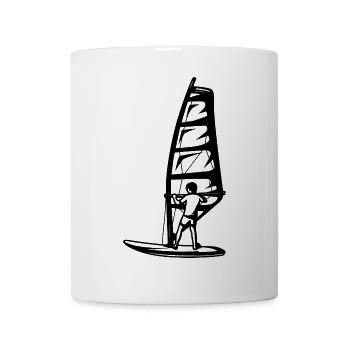 Windsurfing Kid - Mug - white - Front
