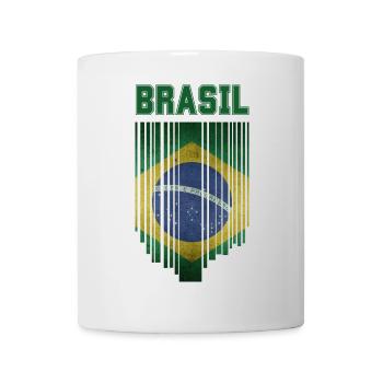 Brazilian flag, Brazilian pride - Mug - white - Front