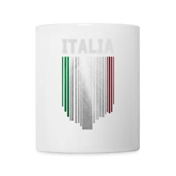 Drapeau de l’Italie, fierté italienne - Mug blanc - blanc - Devant