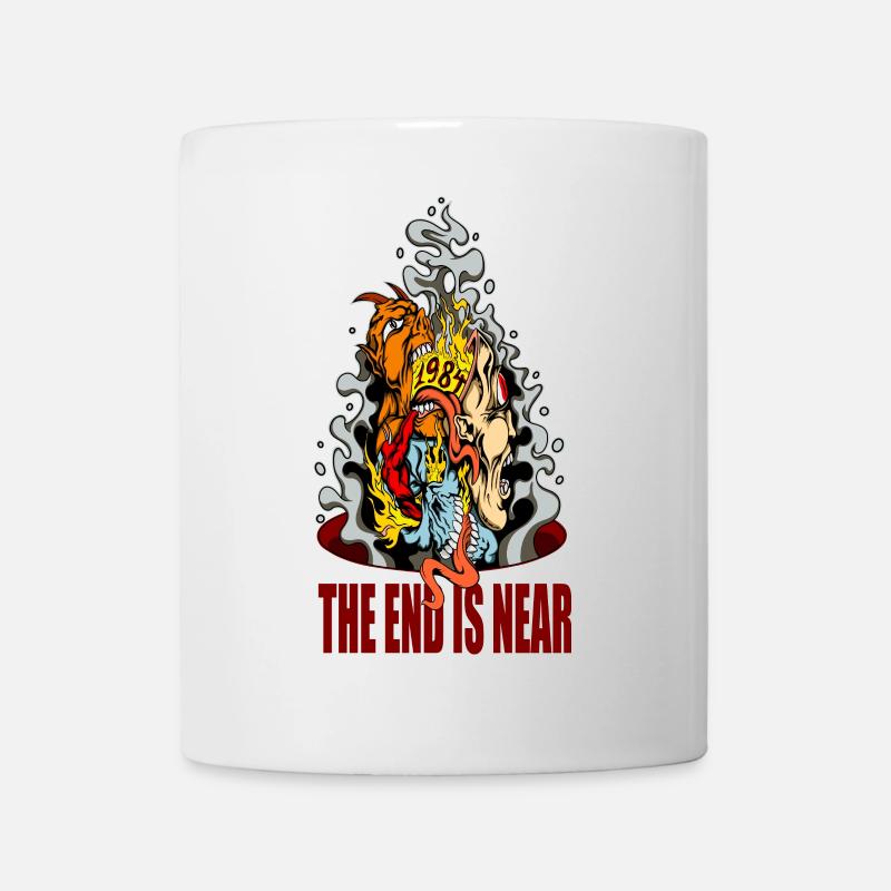 La fin est proche - Mug blanc - blanc