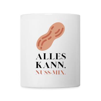 Alles kann Nuss Mix - Tasse - Weiß - Vorne