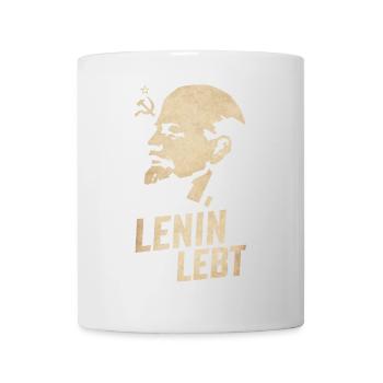 Lenin Lebt - Tasse - Weiß - Vorne