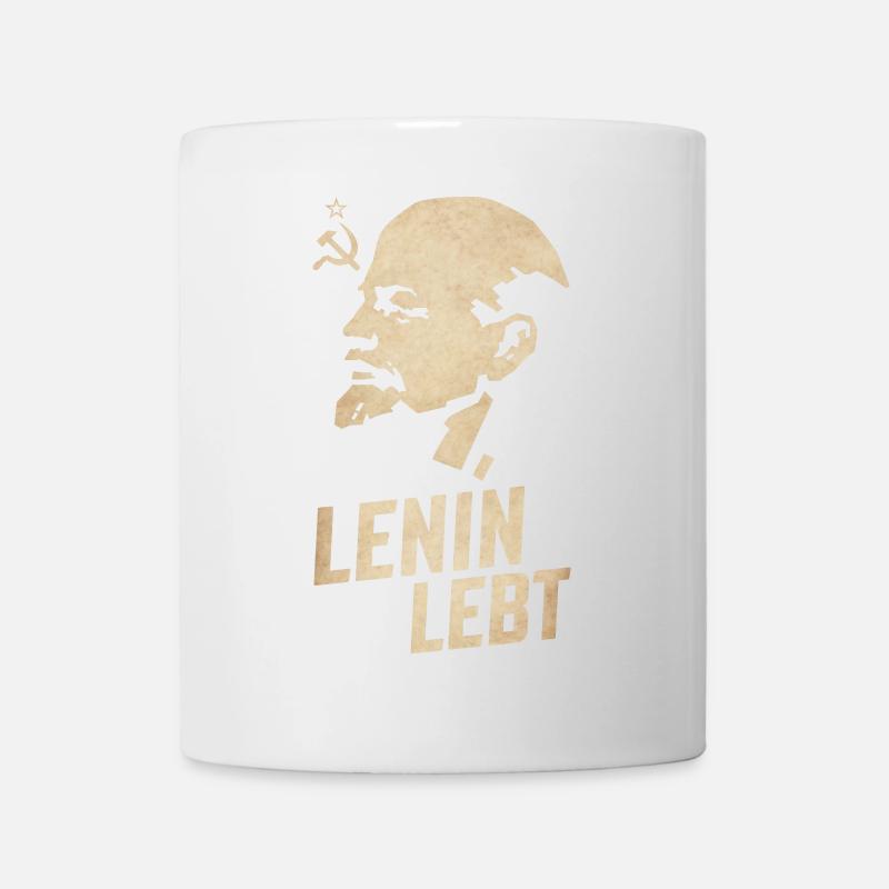 Lenin Lebt - Tasse - Weiß