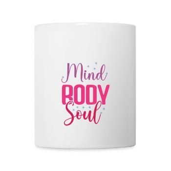 Yoga – Mind Body Soul - Mug - white - Front