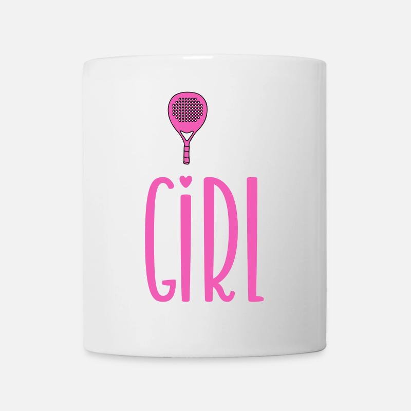 Padel Girl - Mug - white