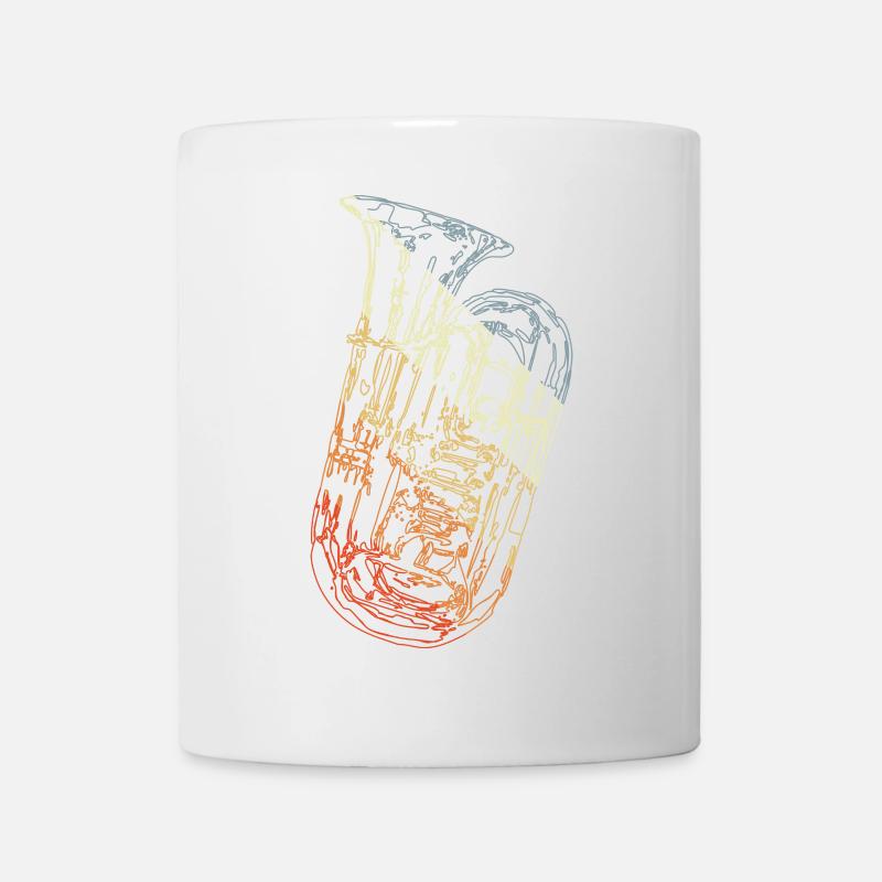 Tuba - Tasse - Weiß