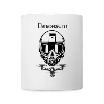 Drohnenpilot 5 - Tasse - Weiß - Vorne