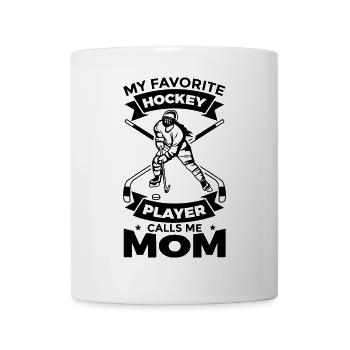 Eishockey Mutter - Mug - white - Front