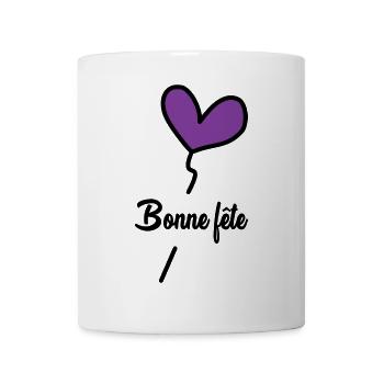 MOTHER'S DAY. HAPPY MOTHER'S DAY. MOM - Mug - white - Front