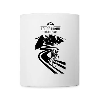 Ascent of the Col de Turini - Mug - white - Front