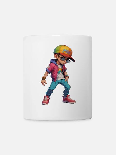 Cooler junger Teenager - Tasse - Weiß