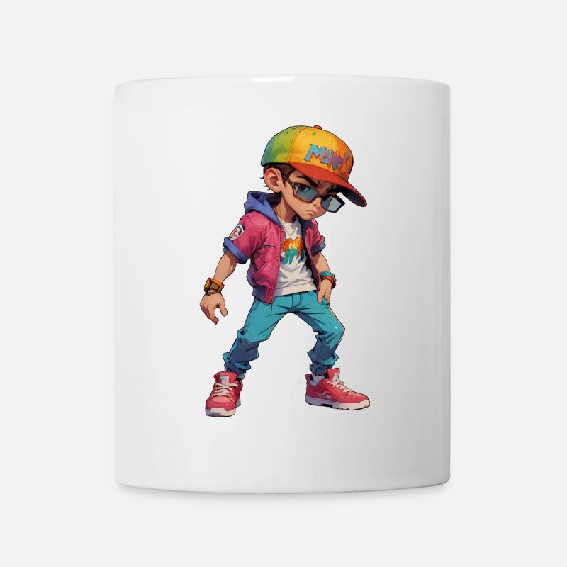 Cooler junger Teenager - Tasse - Weiß