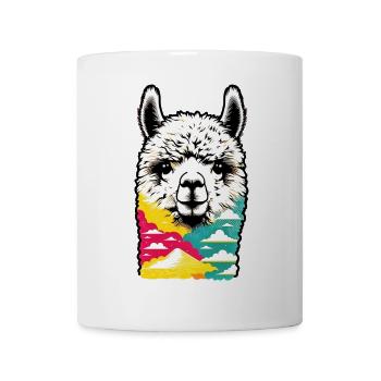 Alpaca - Mug - white - Front