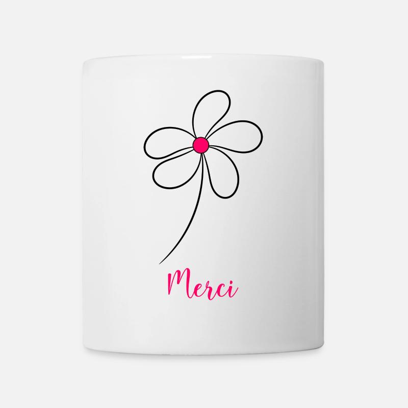 MAÎTRESSE. MERCI - Mug blanc - blanc
