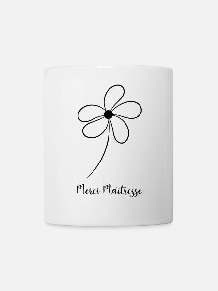 MAÎTRESSE. MERCI. MERCI MAÎTRESSE. MAITRESSE - Mug blanc - blanc