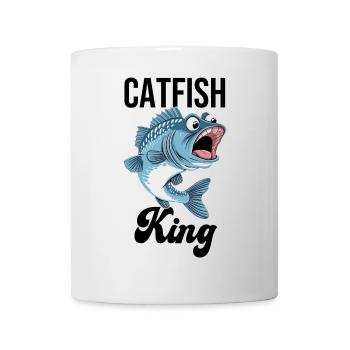Roi du poisson-chat - Mug blanc - blanc - Devant
