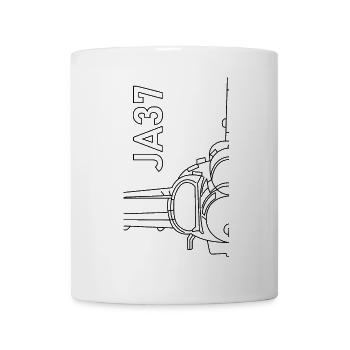ja37 viggen - Mug - white - Front