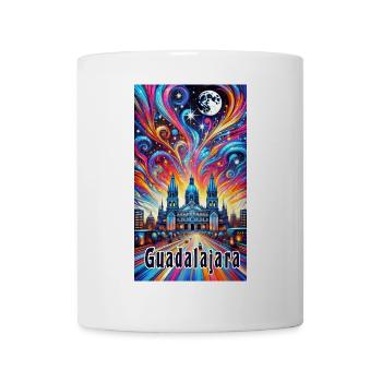 Guadalajara Mexiko Farbenfrohes Design - Tasse - Weiß - Vorne