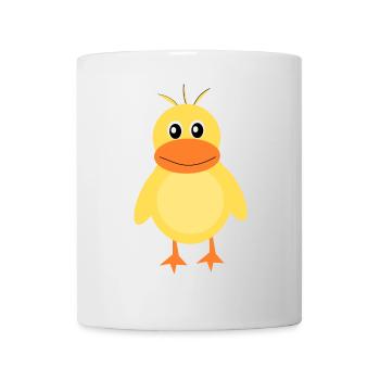 Kawaii Chibi Kawaii Ente Kawaii Manga - Tasse - Weiß - Vorne