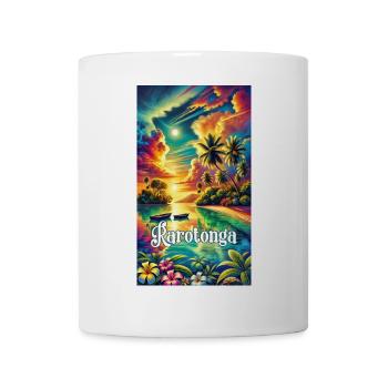 Parotonga Cook Islands Tropical - Mug - white - Front