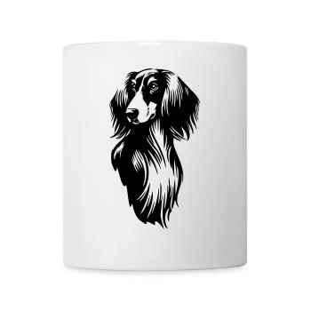 Saluki Head - Mug - white - Front